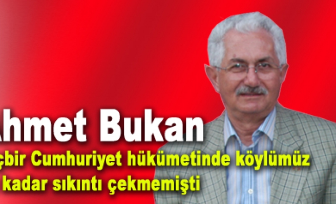 Ahmet Bukan; Çankırı ya bir açılım yapın!